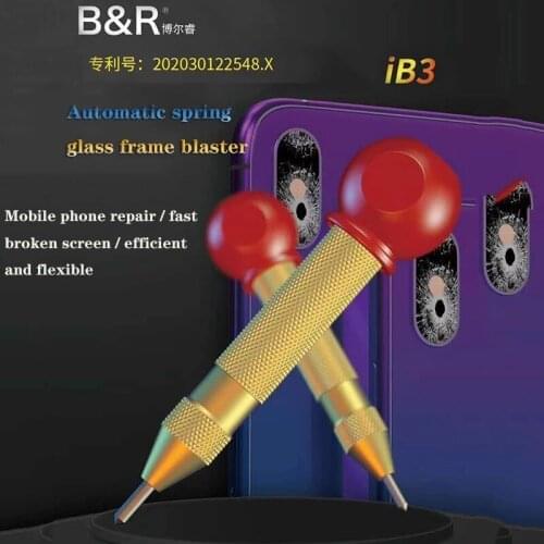 Newest B&R IB3 Automatic Spring Glass Frame Blaster Is Suitable For LCD Screen Mobile Phone Camera Frame Watch And Glass