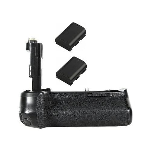 BG-E21 Battery Grip + 2X LP-E6 Battery for Canon EOS 6D Mark II 6D Mark 2 6D2 6DII