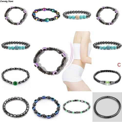 18 Style Fashion Weight Loss Magnetic Therapy Bracelet Health Care Luxury Slimming Fat reduction Product