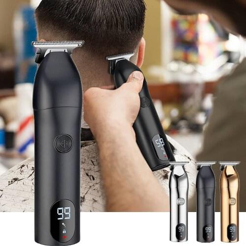 Professional Hair Clipper For Men USB Rechargeable Electric Razor Hair Trimmer For Men Hair Cutting Machine Beard Trimmer