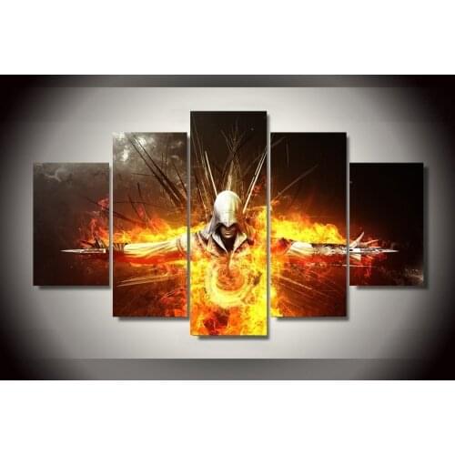 On the canvas room decoration printing poster multicolor paint oil painting wall decoration color