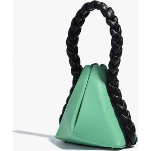 2021 New Trendy Underarm Bag Middle-aged Baguette Bag Shiny Fashion All-match Shoulder Bag Cow Leather women bag