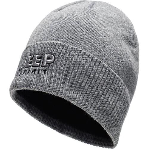 Autumn Winter Hats for Men Keep Warm Cap Hat Womens Hat Beanie Wool Letter Knitted Warm Caps Gorros Mujer Invierno Dropshipping