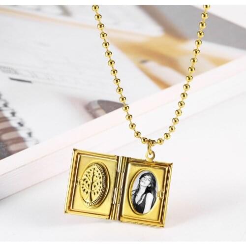 OUFEI Stainless steel Jewelry Woman Long Necklace Fashion Jewelry Bohemian Accessories Wholesale lots bulk chain