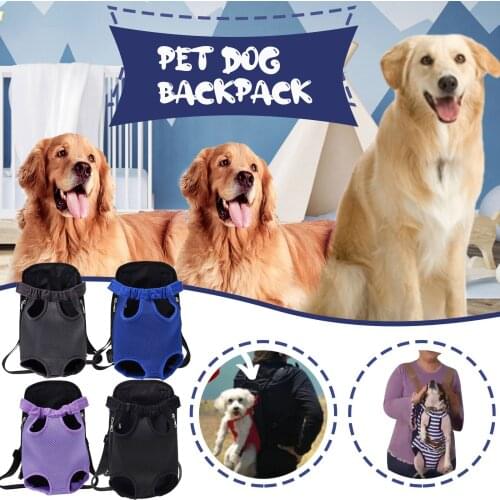 Pet Dog Cat Carrier Bag Ventilation Travel Go Out Backpack Easy To Carry Double Shoulder Portable Outdoor Pet Dog Carrier Bag