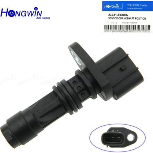 Genuine No.:23731-EC00A New Crankshaft Position Sensor Fits Nissan Navara D40 Pathfinder X-Trail Murano Dcir Isuzu 23731-EC01A