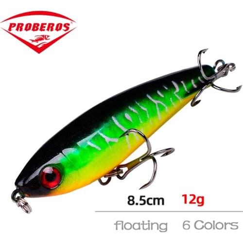 2021 Fishing Lure Whopper Plopper popper Pencil Fishing Tackle Topwater Lure Swim Bait Isca Artificial Fake Fish Lures Hard Bai