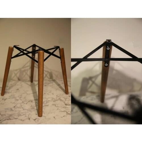 Disassembled Assembled Solid Wood Furniture Portable Legs Prepared Cabinet Table and Chair Replacement Feet Sloping Montage Foot