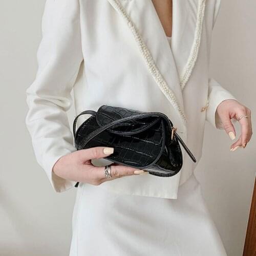 Animal Prints Small Handbags For Women High Quality Pu Leather Female Shoulder Bags Designer Wide Strap Female Crossbody Bags