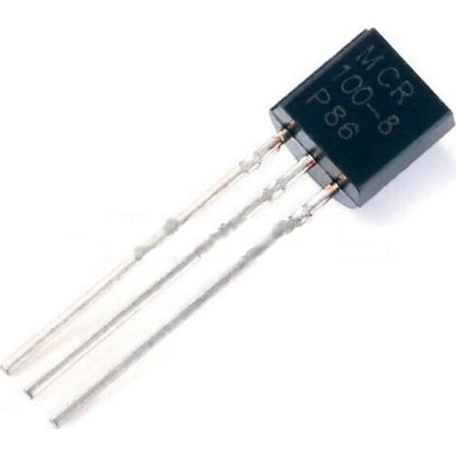 100pcs/lot Transistor MCR100-8 SCR TO-92