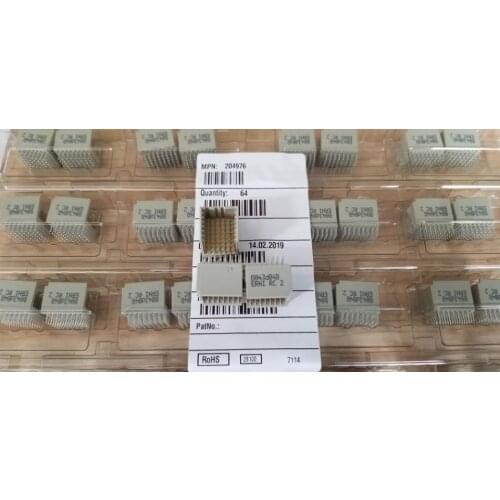 2PCS Home furnishings 204976 ERNI PXIE CPCI eHM Right Angle type B8 male connector