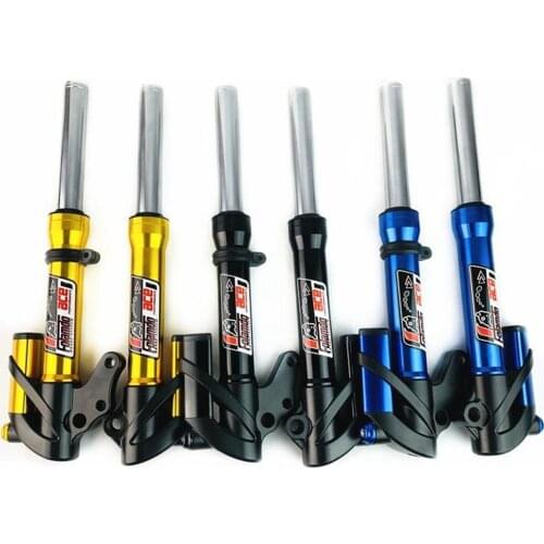Motorcycle 27 core 370 400mm Front Shock Absorbers Front Fork Suspension For Yamaha scooter RSZ GY6 JOG Ebike Scooter Modify