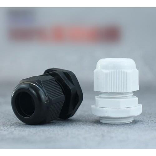 PG25 White Waterproof cable Gland