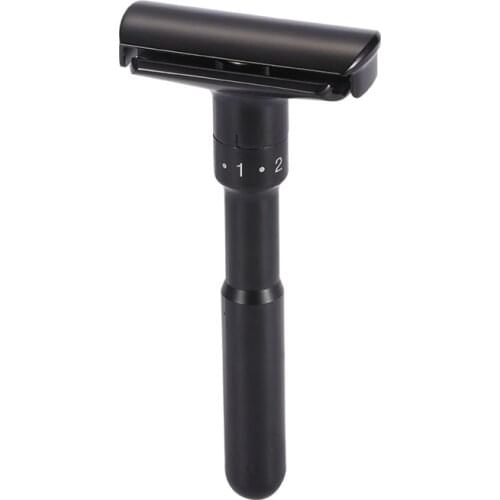 YINTAL Safety Razor For Men Adjustable Close Shaving Classic Double Edge Razor 1 Razor 5 BladesMake It Personal