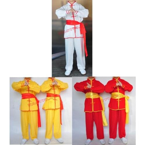 PURE COTTON Adult&KIDS Unisex tai chi uniforms clothes martial arts suits kung fu clothing sets