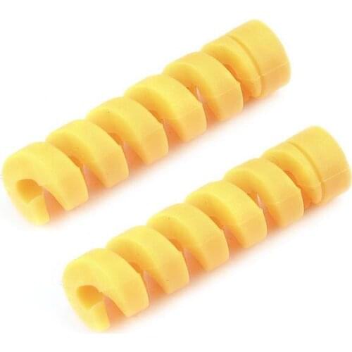 Flexional Spiral Protector Case for Electronic Deivces Data Line Prevents Cable From Disconnect High Strength Long-lasting