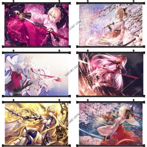 Canvas Painting Wall Art Fate/Grand Order Anime Posters and Prints Nordic Home Decor Pictures for Living Kids Room Decoration
