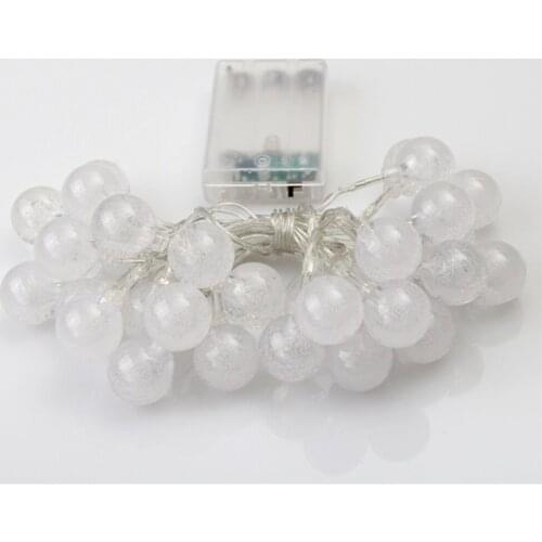 Twinkling String Fairy Lights Christmas Xmas Tree 3LED Battery Operated Ball