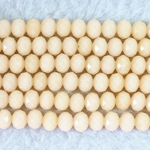 Multicolor AB glass crystla diy material 3*4mm 150pcs/strand faceted abacus wholesale factory outlet loose spacers beads B677