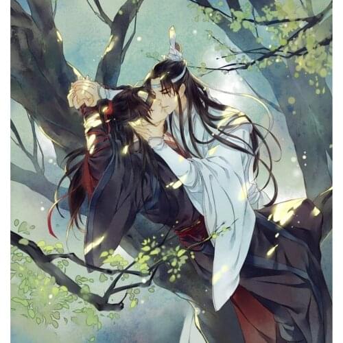 Mo Dao Zu Shi DIY 11CT Cross Stitch Embroidery Kits Craft Needlework Set Printed Canvas Home Decoration Wholesale Dropshipping