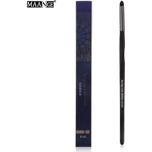 MAANGE 1pcs Soft Sponge Eye Shadow Applicator Brush Multi-Function Eyeshadow Eyebrow Eyeliner Lip Makeup Brushes Cosmetics Tool