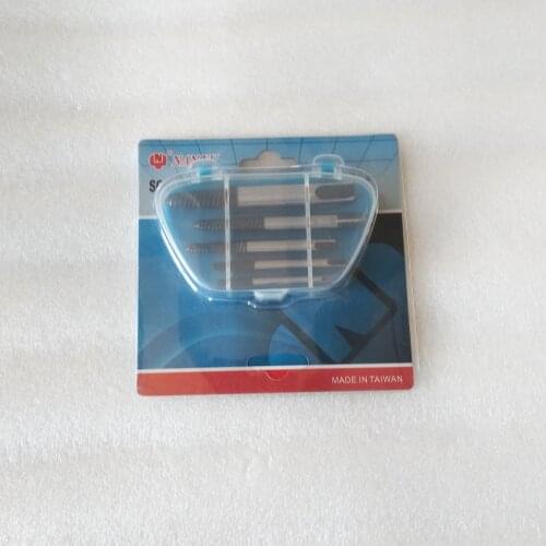 NAN-YU 5 Pcs Damaged Screw Bolt Extractor Set Easy Broken Screw Remover Kit DL-DLS06B