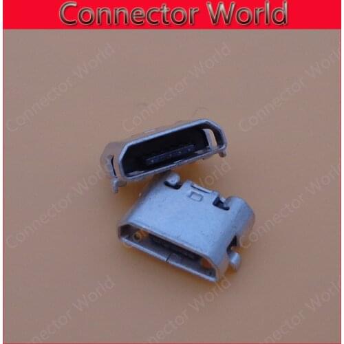2pcs new micro mini usb connector jack socket charging port dock plug For Lenovo Tab 3 7 Plus 7001 PHAB PB1-750N PB1-750