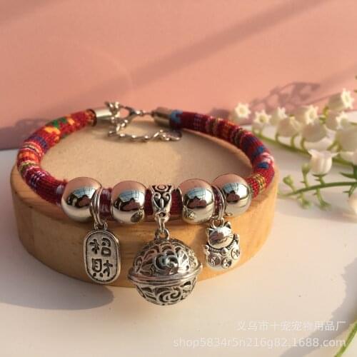 Pet collar dog collar luxury dog collar cat collar with bell puppy collar cat collar kitten collar cat necklace