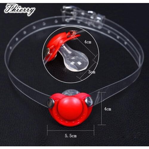 Thierry Nipple Gag Sex Bondage ,SM Products Roleplay Mouth Gag and Adult Erotic Play Sex Toys for Couples Adult Game