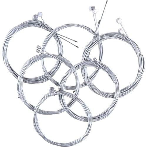 2pcs Bike Gear Cable Road MTB Bike Bicycle Speed Line Shift Shifter Gear Brake Cable Core Inner Wire Steel Accessories