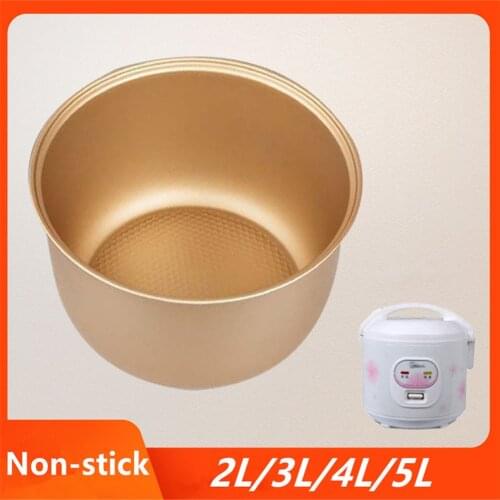 5L Rice Cooker Liner Pressure Cooker Liner Electric Cooker Liner Honeycomb Non-stick Liner Durable Saucepan Cooking Pot Steamer