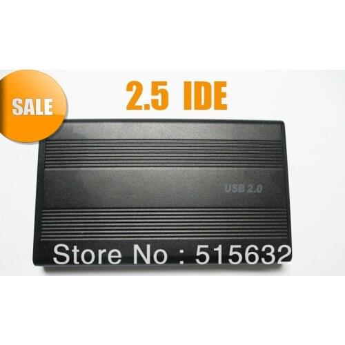 USB 2.0 2.5" Hard Drive IDE HDD Ext Enclosure Case USB Cable & screws kit