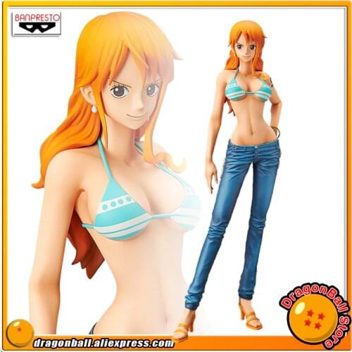 Japan Anime "ONE PIECE" Original Banpresto Grandista THE GRANDLINE LADY Collection Figure - Nami