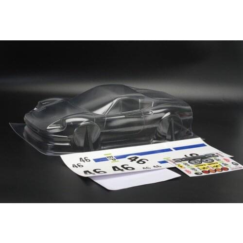 1/10 on road Dino246 M clear body for 1/10 on road car wheelbase 225mm