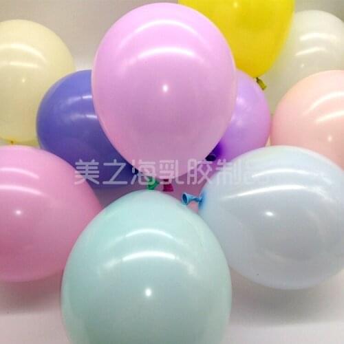 10pcs/set 10inch Balloons Thickened Birthday Balloons Party Decoration Wedding Decoration Candy Balloons Macarone Balloons