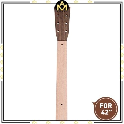 42 Inch Rosewood Guitar Neck For Acoustic Folk Guitar Neck Replacement Guitar DIY Accessories