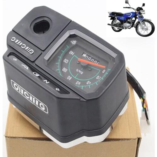 E0398 Motorcycle Two-Stroke Tachometer Speedometer Odometer For Suzuki Jincheng AX100 Instrument Assembly