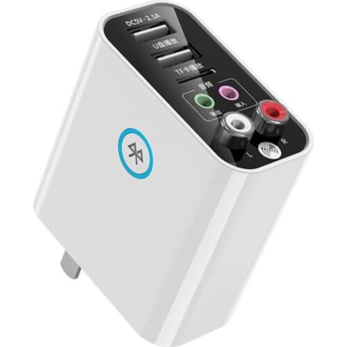 Novel-Bluetooth FM Transmitter for Car,5.0 Wireless FM Radio Adapter MP3 Music Audio Receiver Bluetooth Car Adapter EU Plug