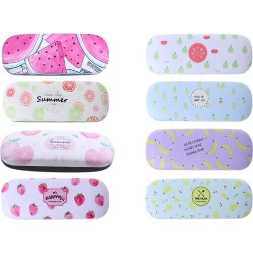 Protable Fruit Sunglasses Hard Eye Glasses Case Eyewear Protector Box Pouch Bag