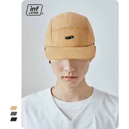 INFLATION Baseball Caps For Men Brand Snapback Plain Solid Color Caps Hats Fashion Casquette Bone FemaLe Dad Cap 268CI2020