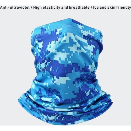 Summer Face Scarves Tubular Head Mask Scraf Bandana Camo Anti-UV Windproof Neck Gaiter Cover for Men Women Hot Sell