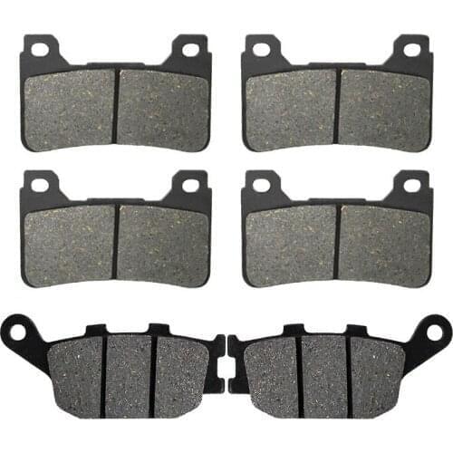 Motorcycle Front and Rear Brake Pads for HONDA CBF 600 CBF600 N7 Radical Caliper - 2007