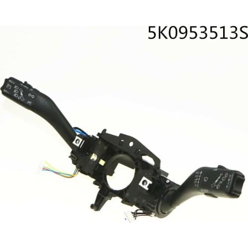 Cruise Control Turn Signal Wiper Multifunction Combination Switch For VW Touran Golf Plus MK6 Caddy Octavia Superb 5K0 953 513S