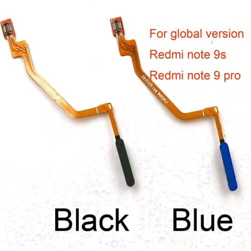 Original Fingerprint recognition sensor with power on/off button flex for Redmi Note 9 pro-Global version