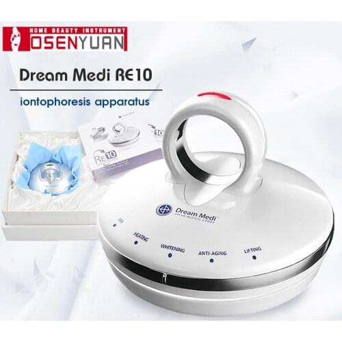 Professional EMS RF Ultrasonic Ion Import Massager Skin Treatment Lifting Rejuvenation Machine Face Care Microcurrent Apparatus