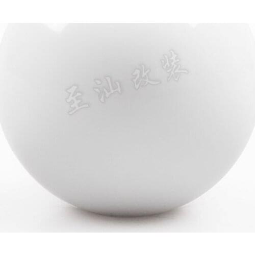 Factory Direct Car Modified Shift Head All White Solid Color Spherical Shift Head Shift Head