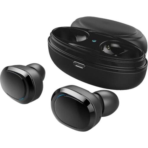 TWS Bluetooth Earphones Double Stereo Wireless Earbuds Bass Bluetooth V5.0 Headset Handsfree