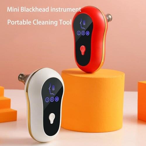Blackhead Remover Acne Pore Cleaner Portable Suction Cleaning Facial Care Blackhead Cleaner Acne Extractor Microcrystalline Head