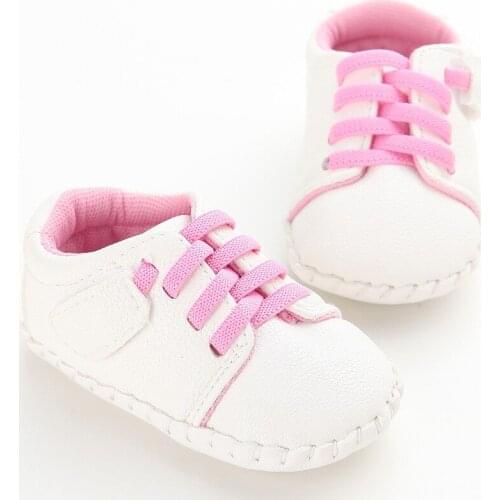 Spring and Autumn Men and Women Baby PU Plastic Casual Baby Toddler Shoes