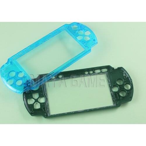 Repair Black Front Faceplate Case Cover Housing Shell Part for Sony PSP 3000 PSP3000
